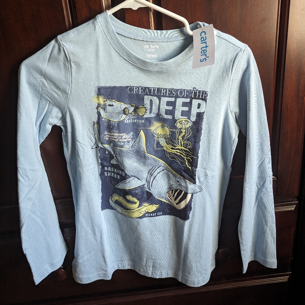 NWT Carter's Boys Long Sleeve T Shirt